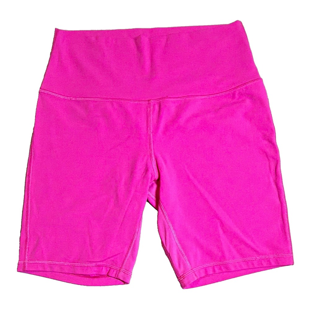 lululemon Women's Size 10 Align Pink Biker Shorts 8"
